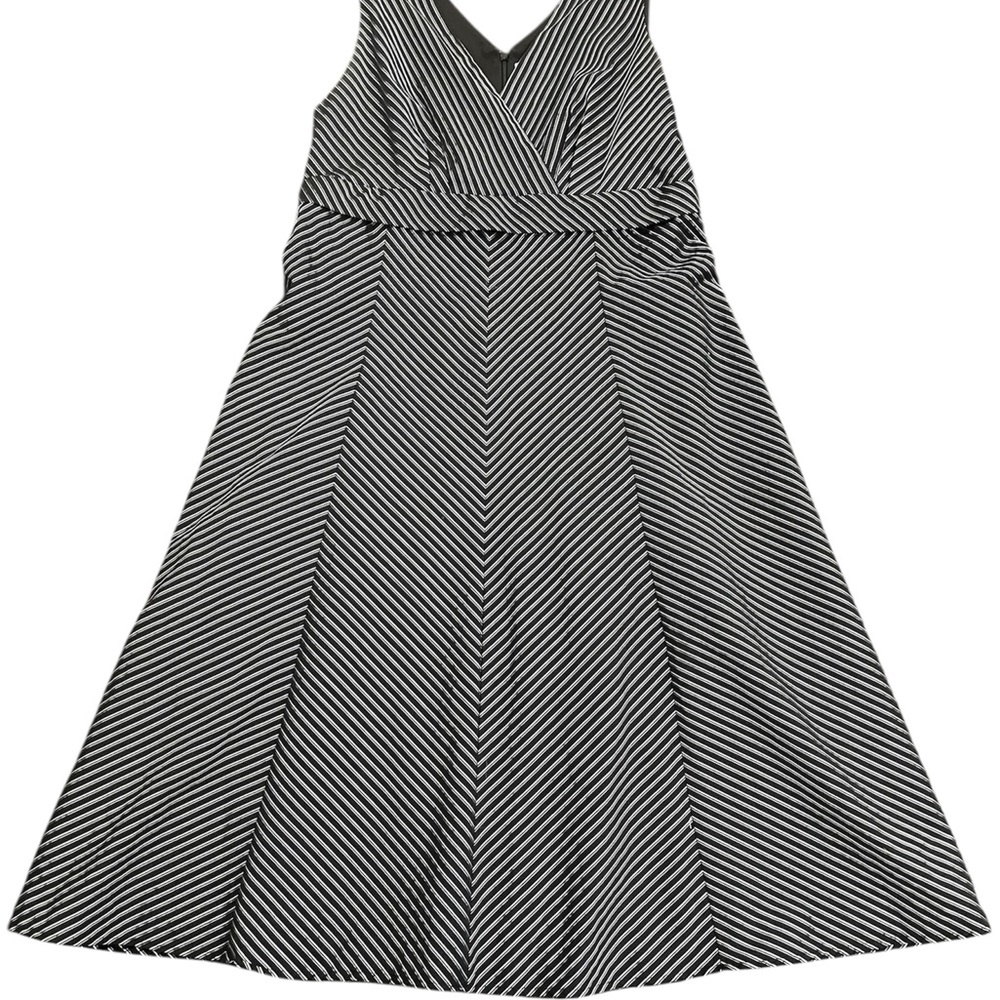 Rabbit Rabbit Rabbit Black and White Striped women’s Dress